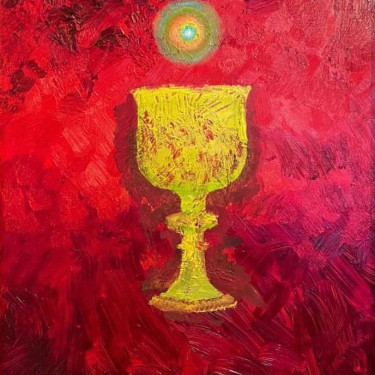 Чаша Обновлённая. 2021. Холст, масло.